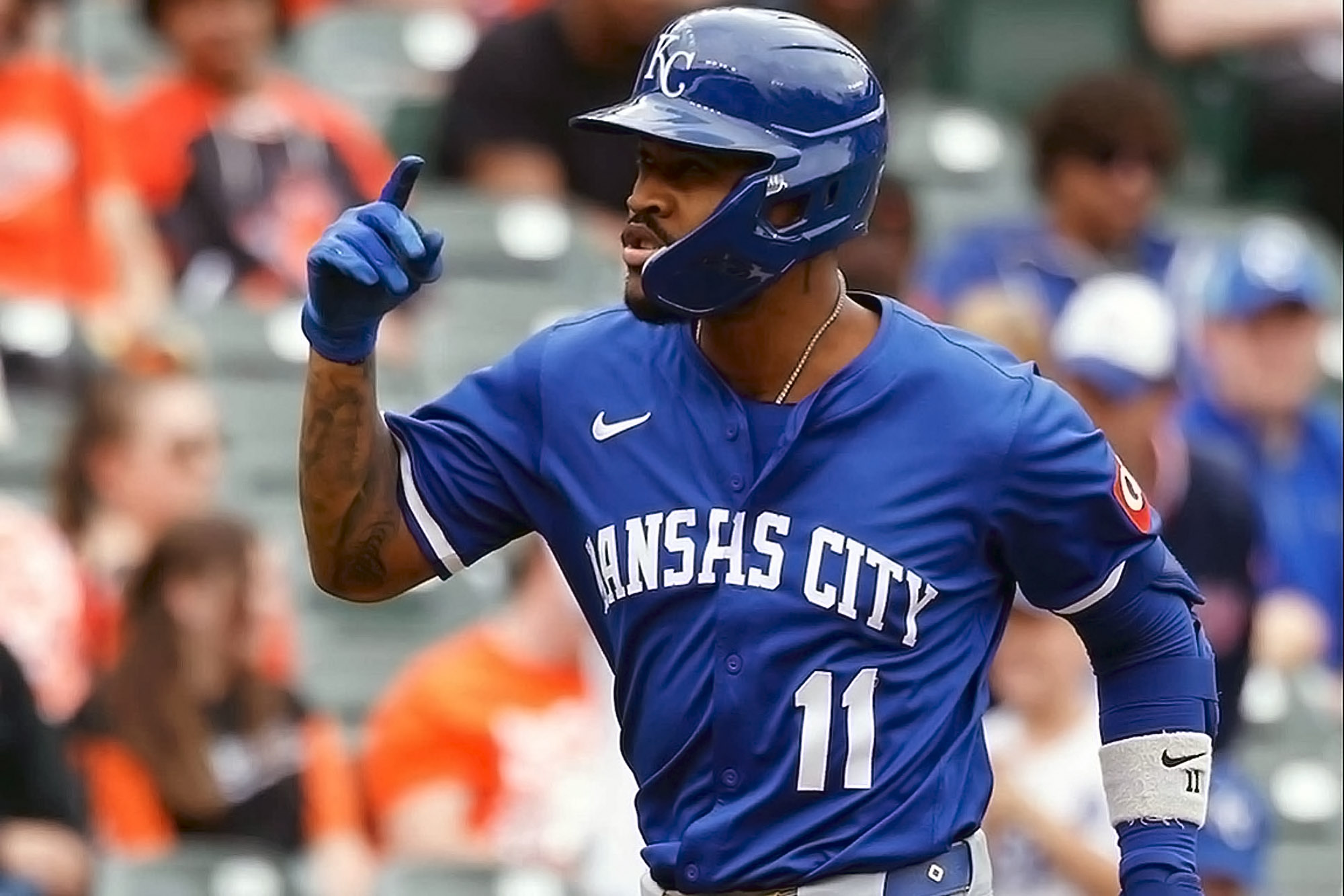 Maikel Garcia Reales de Kansas City MLB