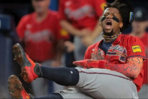 Ronald Acuña Bravos de Atlanta MLB