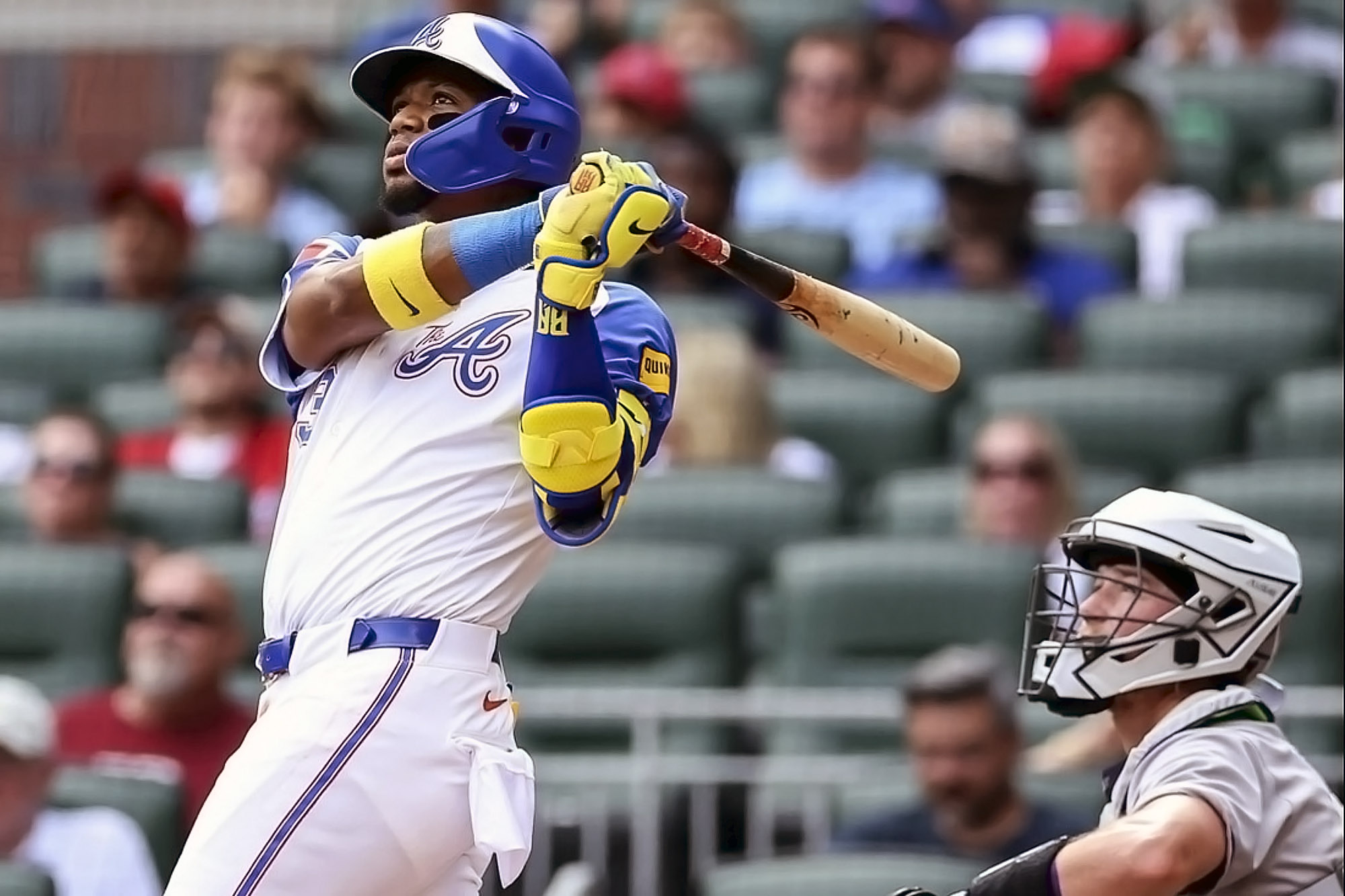 Ronald Acuña Bravos de Atlanta MLB