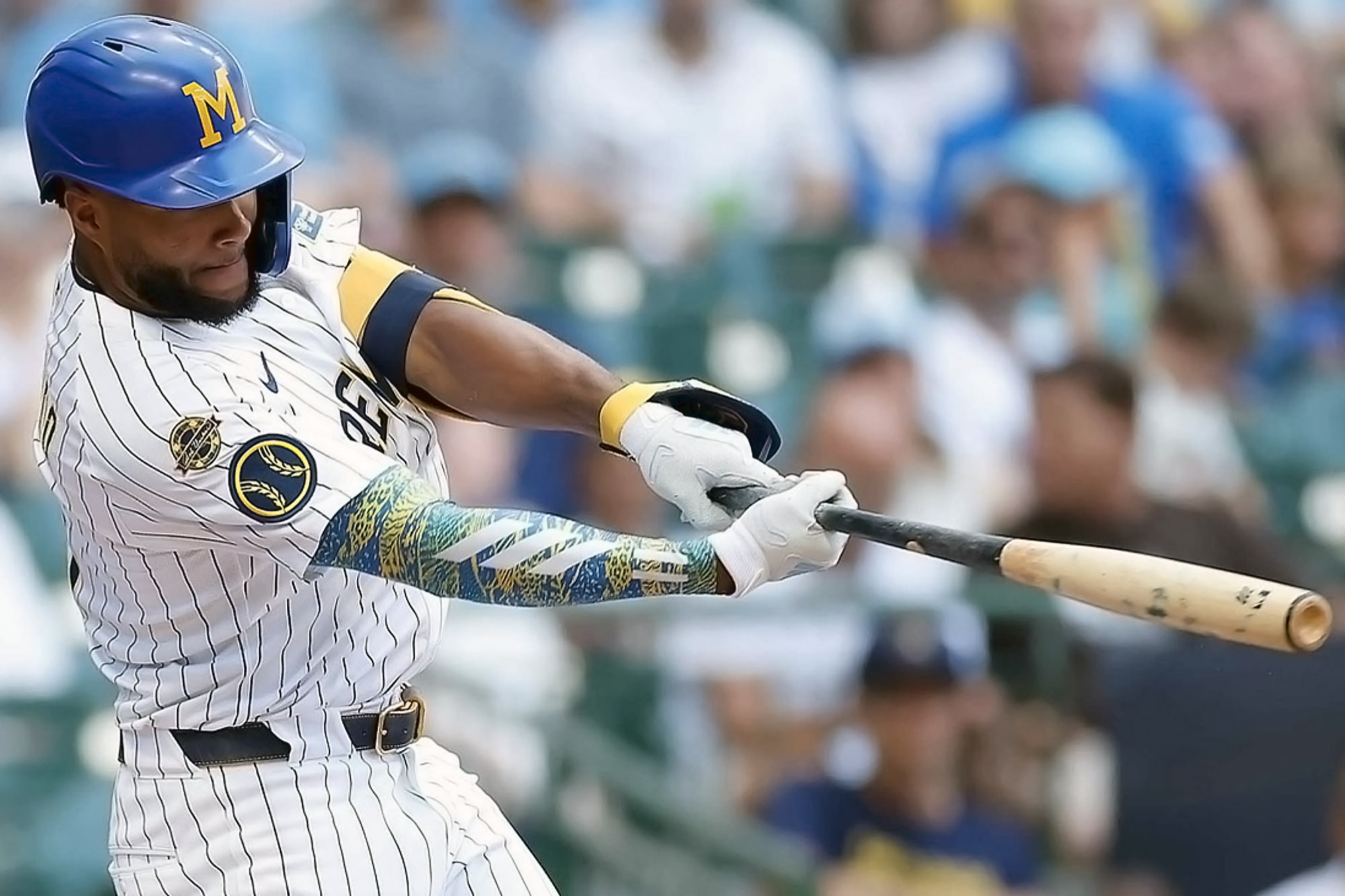 Jackson Chourio Cerveceros de Milwaukee MLB