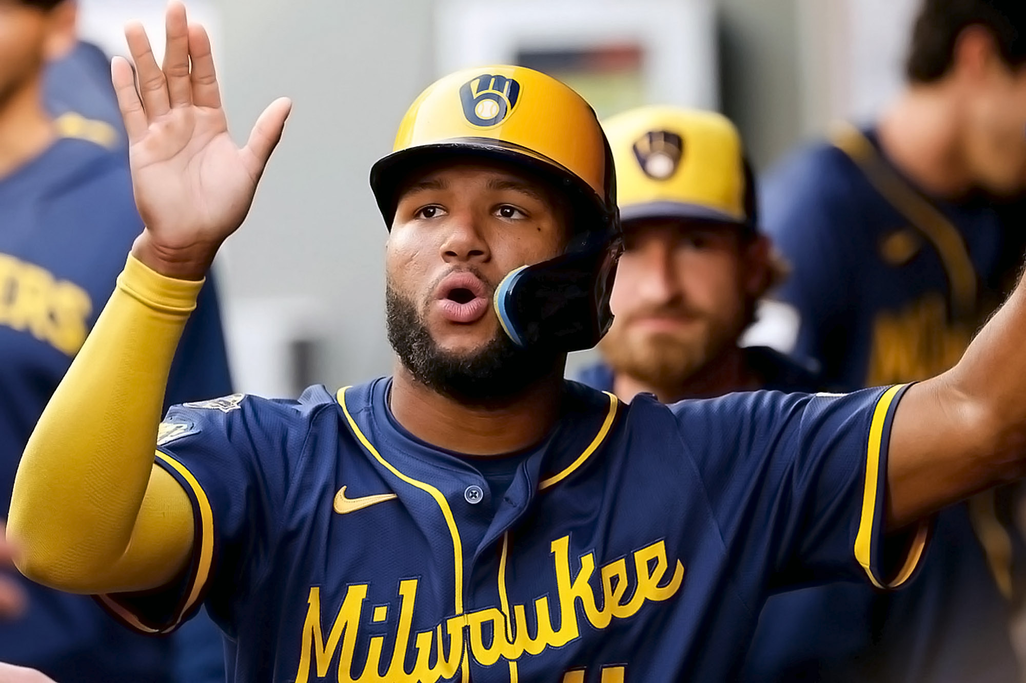 Jackson Chourio Cerveceros de Milwaukee MLB