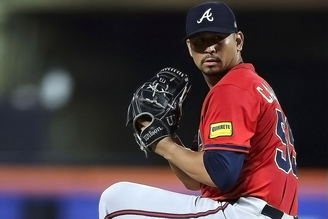 Carlos Carrasco Bravos Atlanta MLB