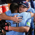 Trey Yesavage Vladimir Guerrero Jr. Azulejos de Toronto MLB