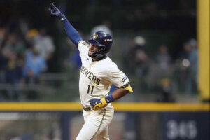 Jackson Chourio Cerveceros Milwaukee MLB