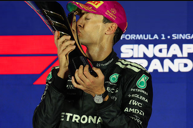 George Russell F1 Mercedes