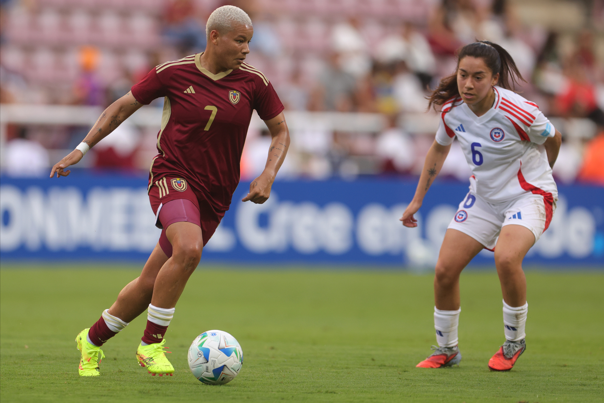 Vinotinto femenina empató a 0 con Chile
