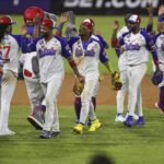 Maikel García y Ronald Acuña Jr. Tiburones de La Guaira LVBP