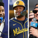 Elvis Andrus, Jackson Chourio y Miguel Rojas Premio Luis Aparicio