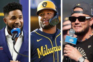 Elvis Andrus, Jackson Chourio y Miguel Rojas Premio Luis Aparicio