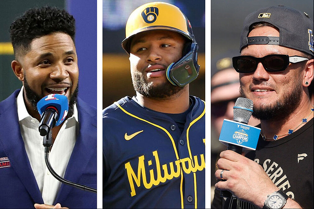 Elvis Andrus, Jackson Chourio y Miguel Rojas Premio Luis Aparicio