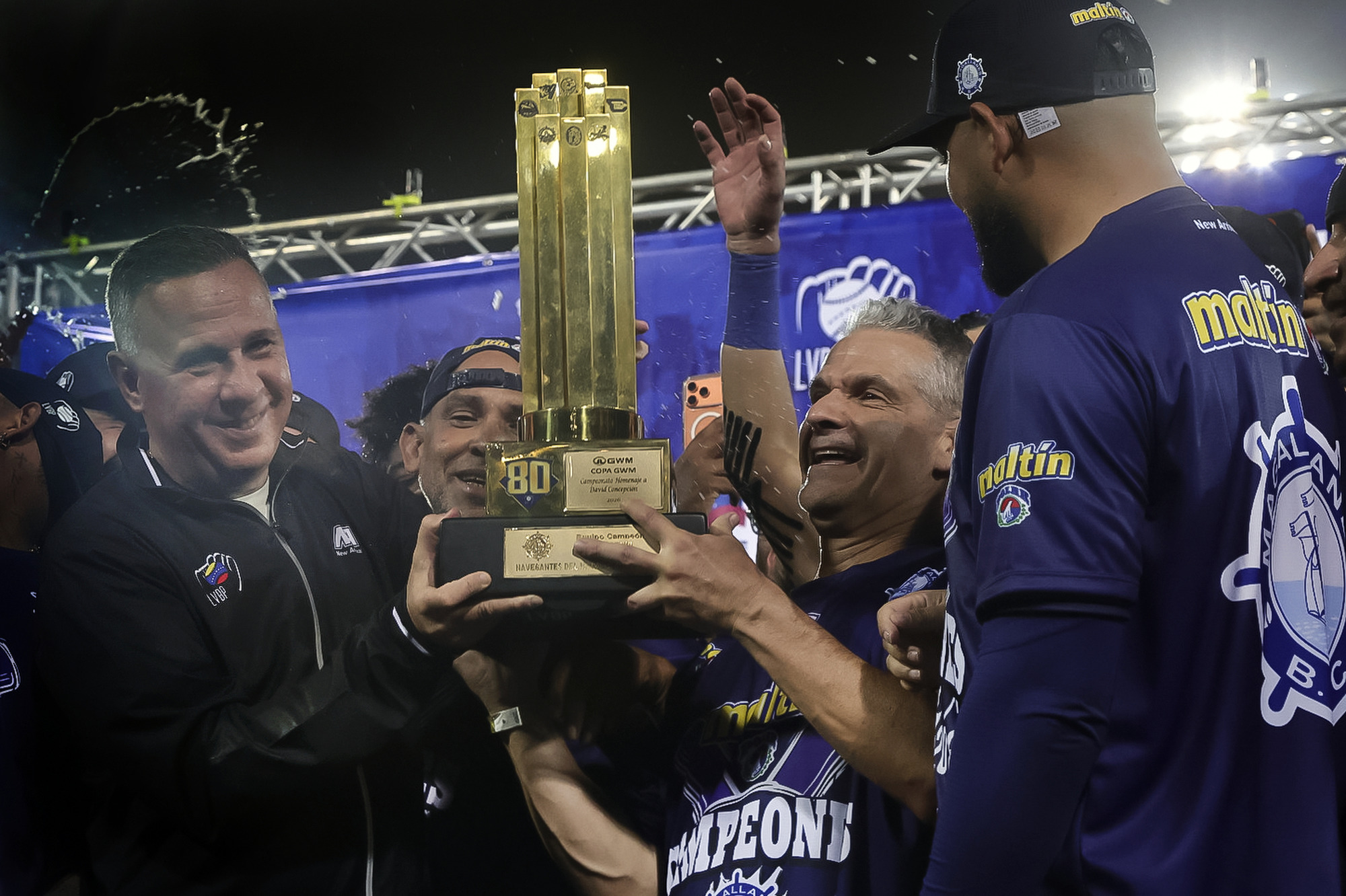 Giuseppe Palmisano y Héctor Arias Navegantes del Magallanes LVBP