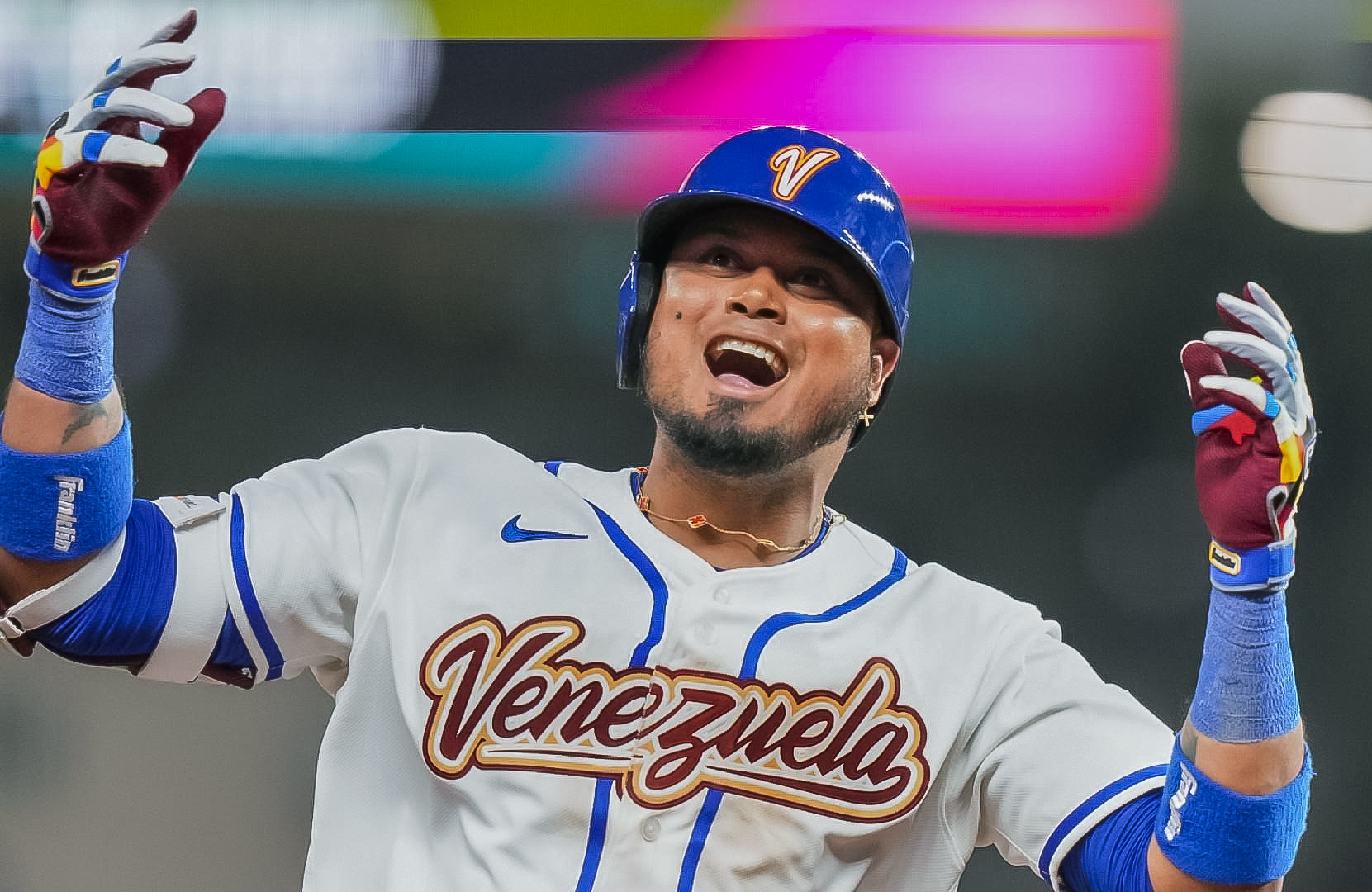 Luis Arraez Venezuela Clasico Mundial de Beisbol