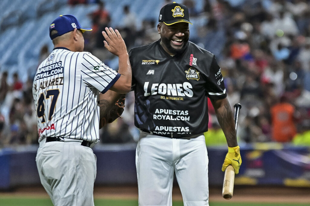 David Ortiz y Wilson Ramos |