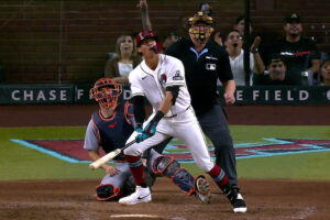José Fernández se va de 4-3 con dos jonrones y cuatro carreras empujadas en un gran debut en las Grandes Ligas con los D-backs
