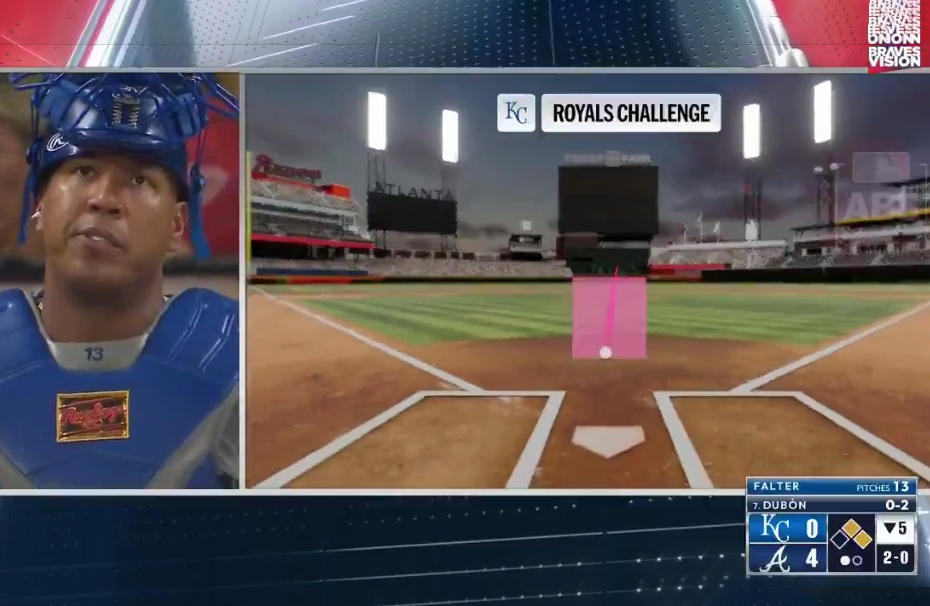 Salvador Perez cuatro desafíos correctos en igual número de intentos