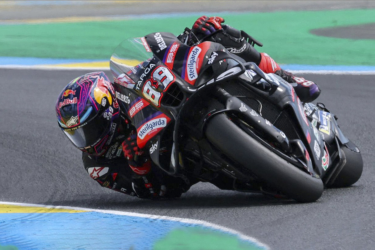 Jorge Martín ganó la carrera de MotoGP del Gran Premio de Francia, en Le Mans.