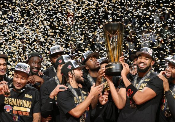 Los New York Knicks se proclamaron campeones de la NBA Cup tras imponerse a los San Antonio Spurs