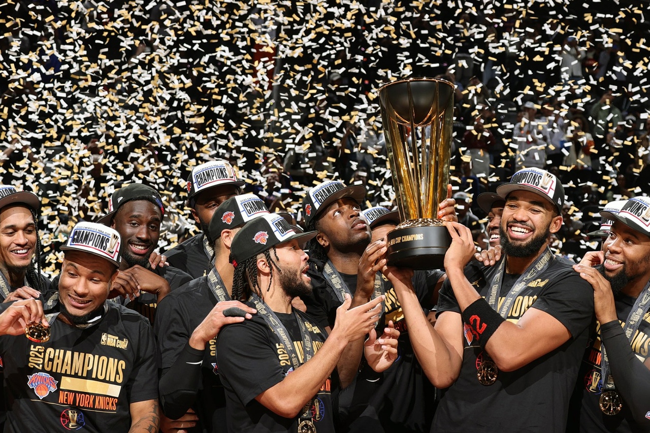Los New York Knicks se proclamaron campeones de la NBA Cup tras imponerse a los San Antonio Spurs