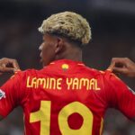 La selección de España, con Lamine Yamal a la cabeza