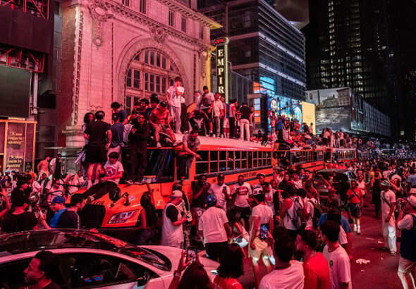 Celebración Knicks Nueva York