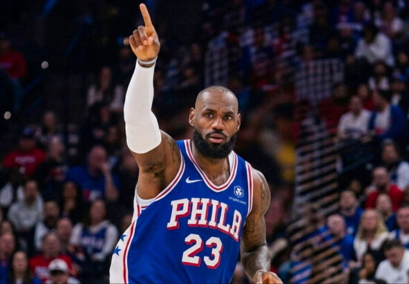 LeBron James Sixers Filadelfia NBA