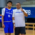 Chris Echezuría - seleccionador Alexis Cedres FVB Venezuela