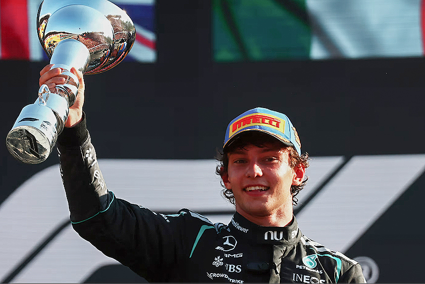 Kimi Antonelli Mercedes Monza