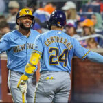 Jackson Chourio-William Contreras Cerveceros de Milwaukee MLB