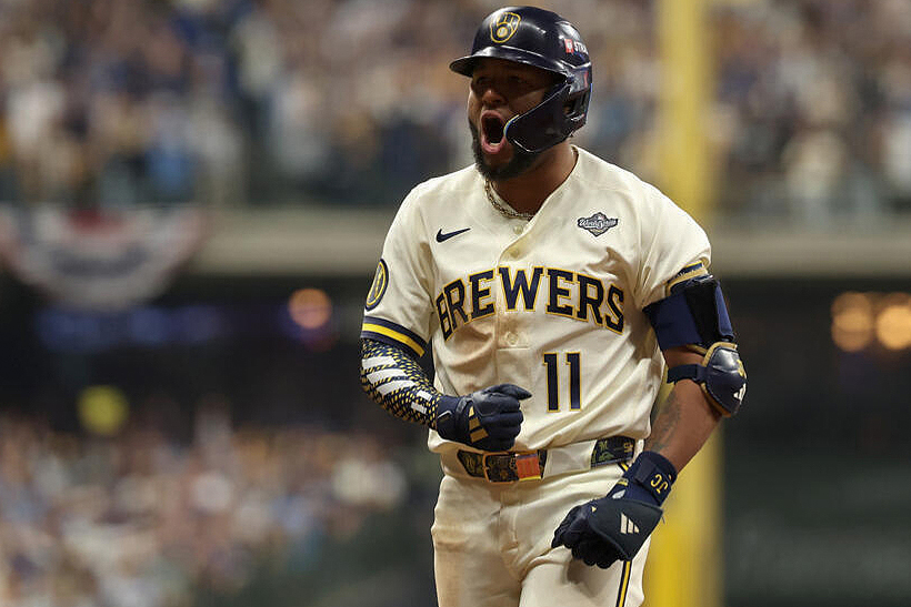 Jackson Chourio Cerveceros de Milwaukee MLB