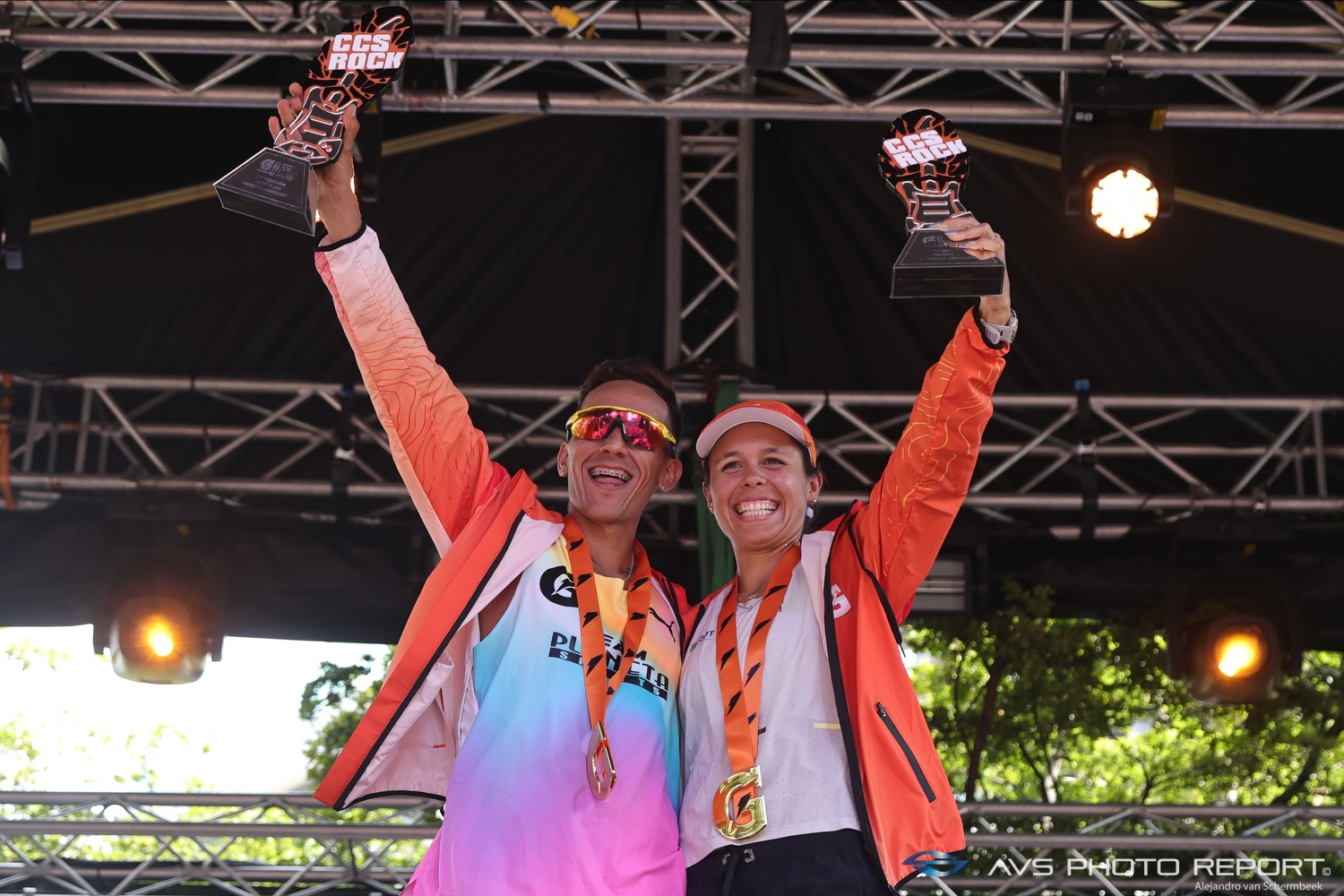 Daniel González y Joselyn Brea